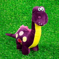 Dinozor Peluş 60CM Mor - 1