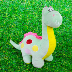 Dinozor Peluş 60CM Yeşil - 1