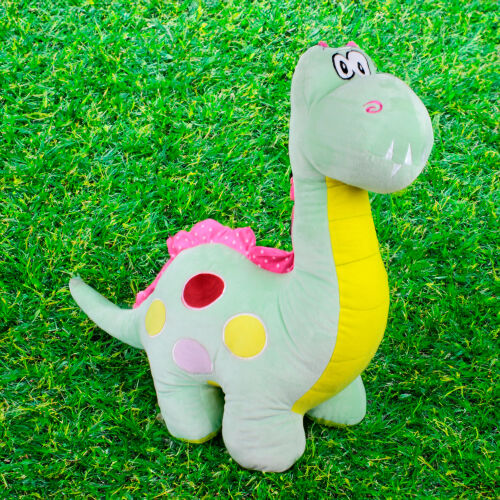 Dinozor Peluş 60CM Yeşil - 1