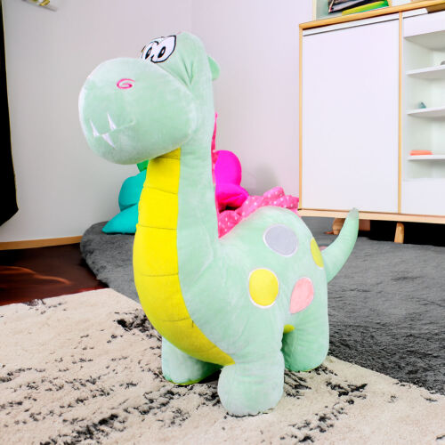 Dinozor Peluş 60CM Yeşil - 2